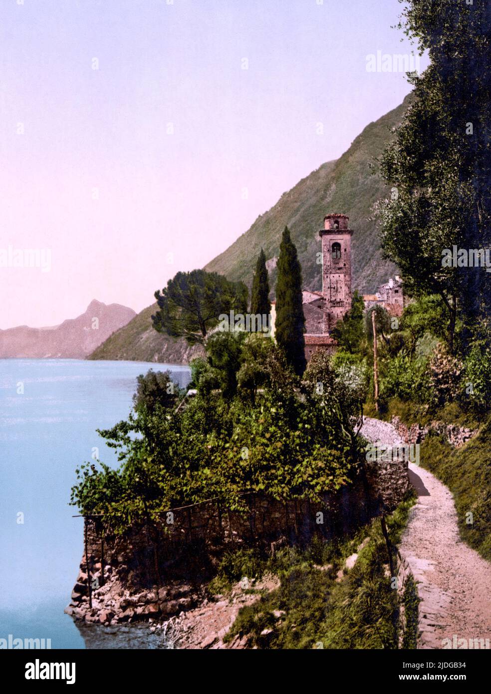 Oria Lugano Ticino Switzerland 1890 Stock Photo Alamy oria-lugano-ticino-switzerland-1890-stock-photo-alamy