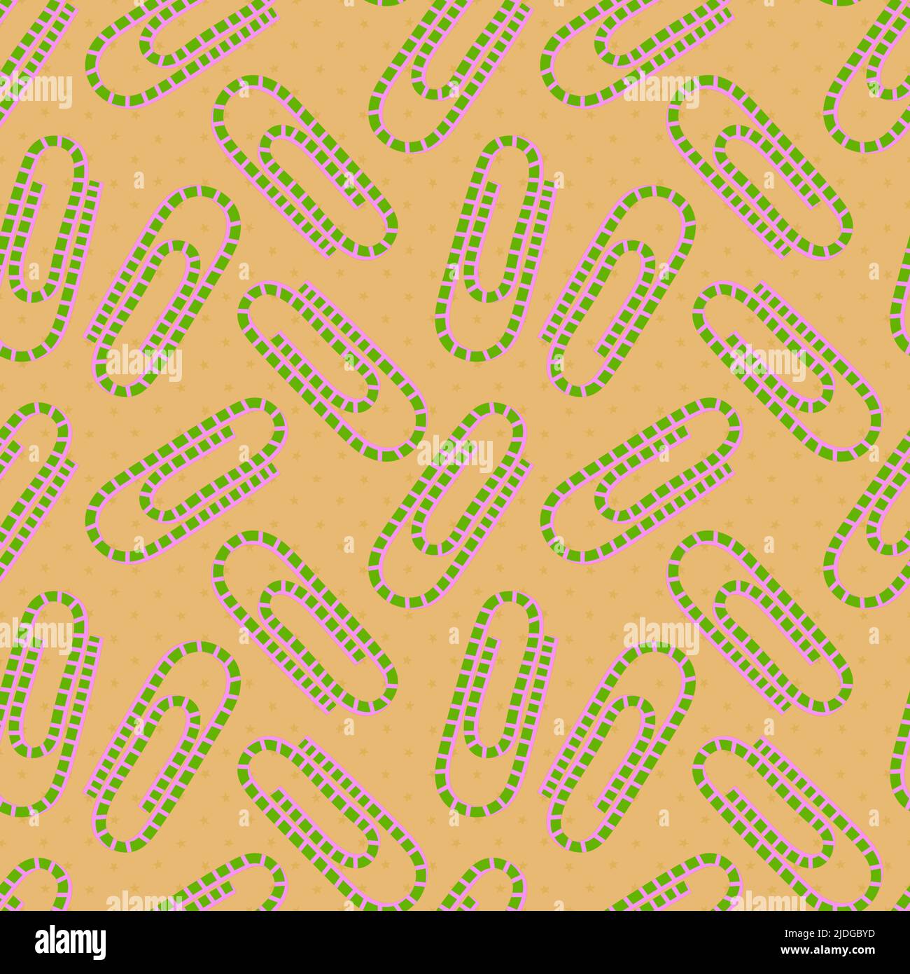 File Clip Pattern Seamless metallic clip pattern for kids and school and fabrics and ...