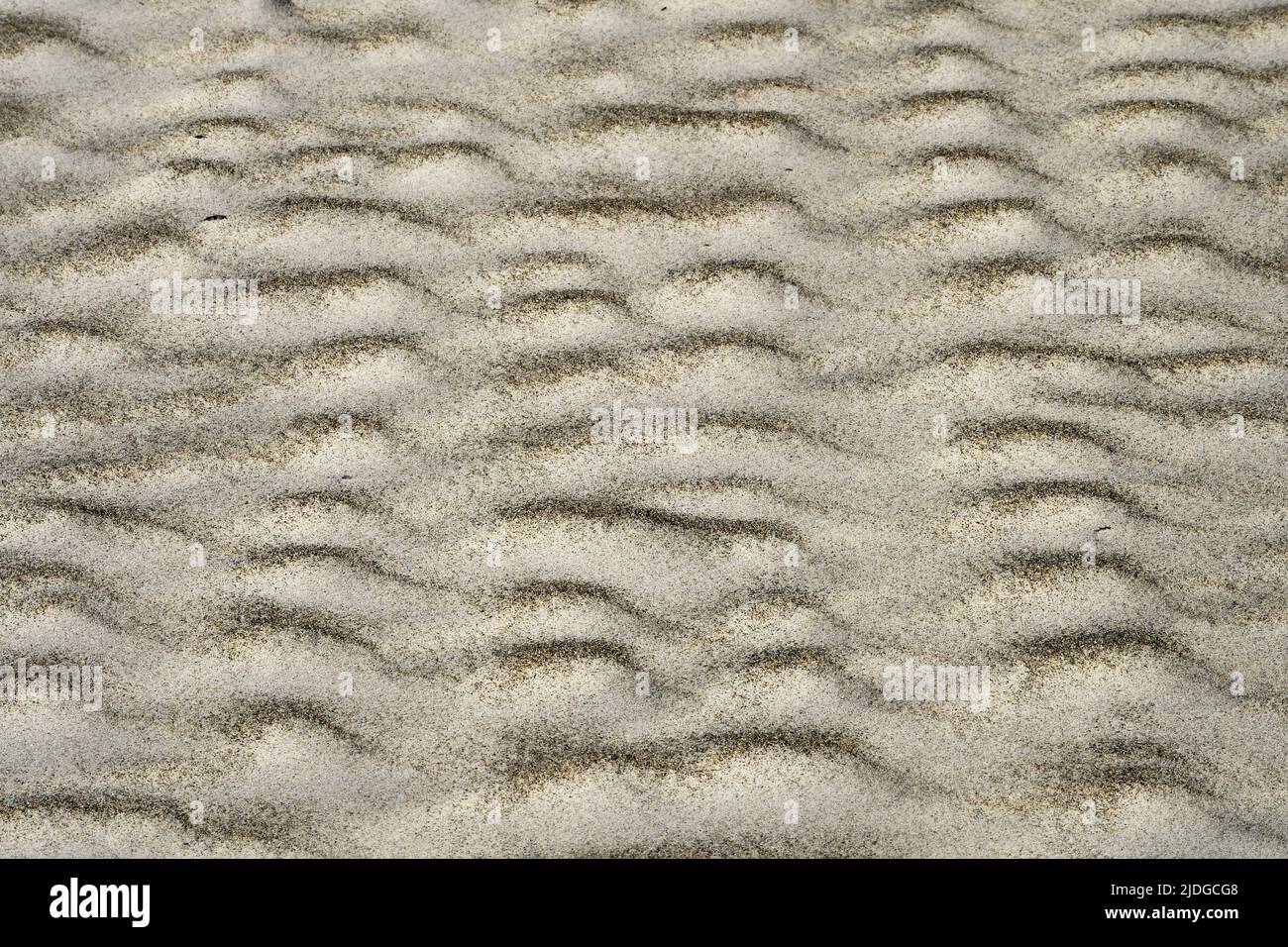 Sand pattern - Sea shore Stock Photo