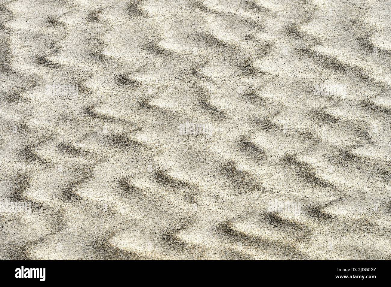 Sand pattern - Sea shore Stock Photo