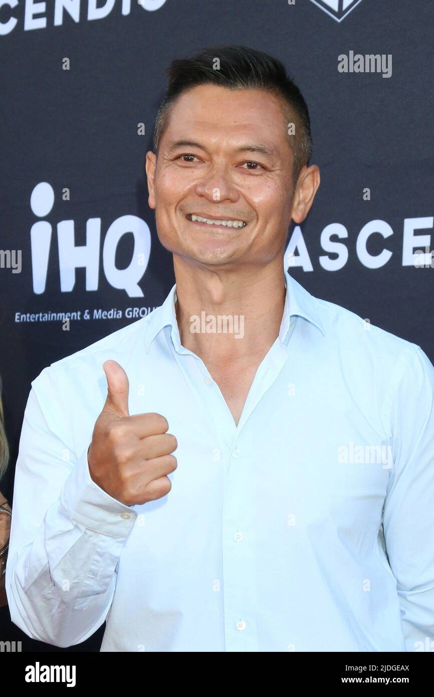 Los Angeles, CA. 20th June, 2022. Andy Cheng, Cheng Kai-Chung at arrivals for THE KILLER Premiere, Regency Village Theatre, Los Angeles, CA June 20, 2022. Credit: Priscilla Grant/Everett Collection/Alamy Live News Stock Photo