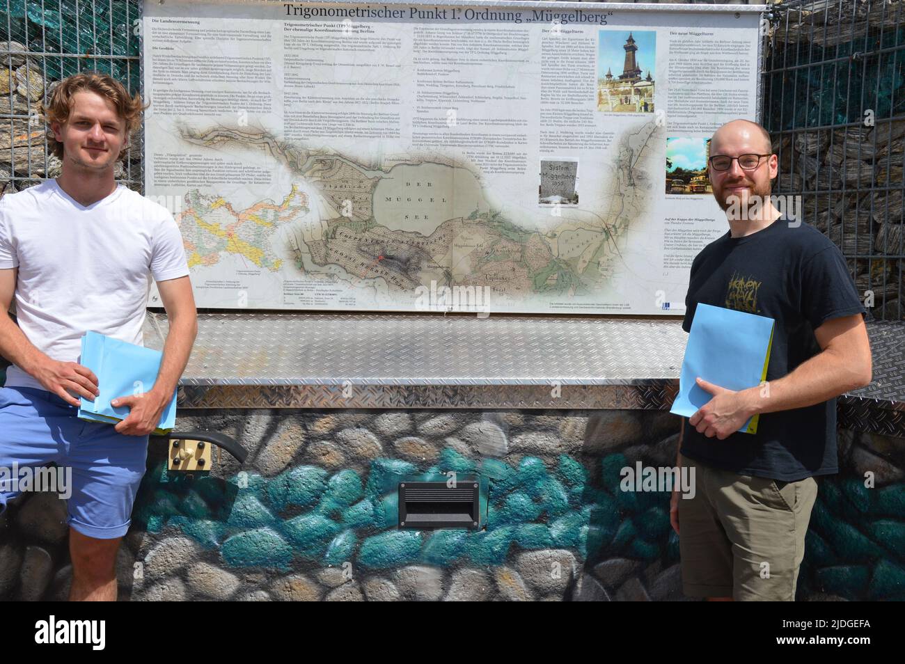 Berlin, Germany June 19, 2022 Summer meeting of land surveyors from Berlin and Brandenburg