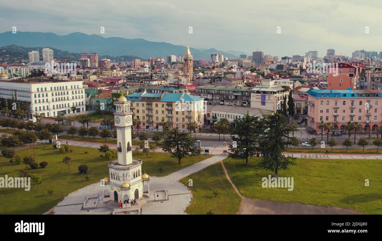 15.05.2022. Batumi, Georgia. stunning ascending view of the city. High quality photo Stock Photo