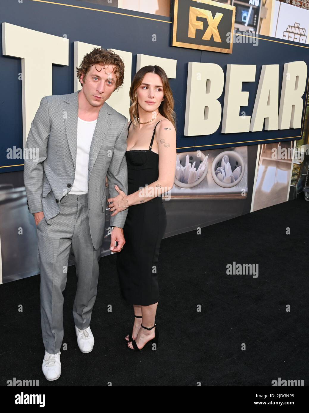 20 June 2022 - Los Angeles, California - Jeremy Allen White and Addison ...