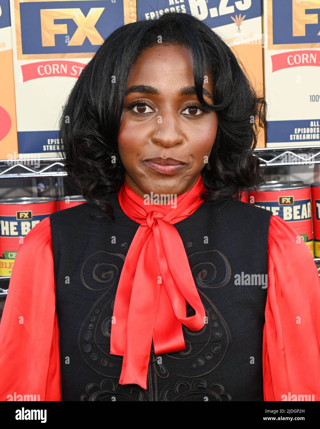 20 June 2022 - Los Angeles, California - Ayo Edebiri. FX's "The Bear