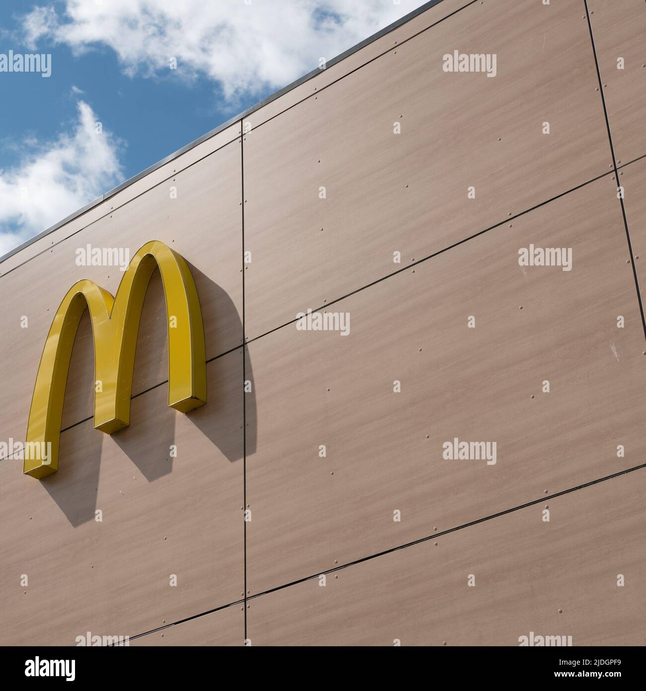 MacDonalds Sign Stock Photo
