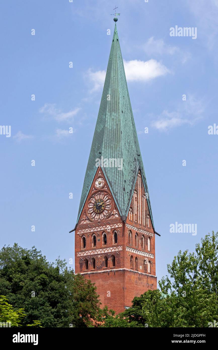 Johanneskirche, Lüneburg, Lower Saxony, Germany Stock Photo