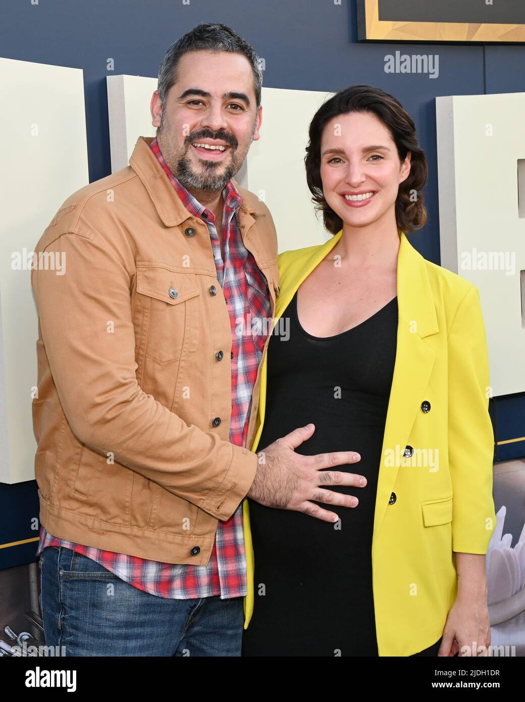 June 20, 2022, Hollywood, California, USA: Guillermo Garcia and Carla