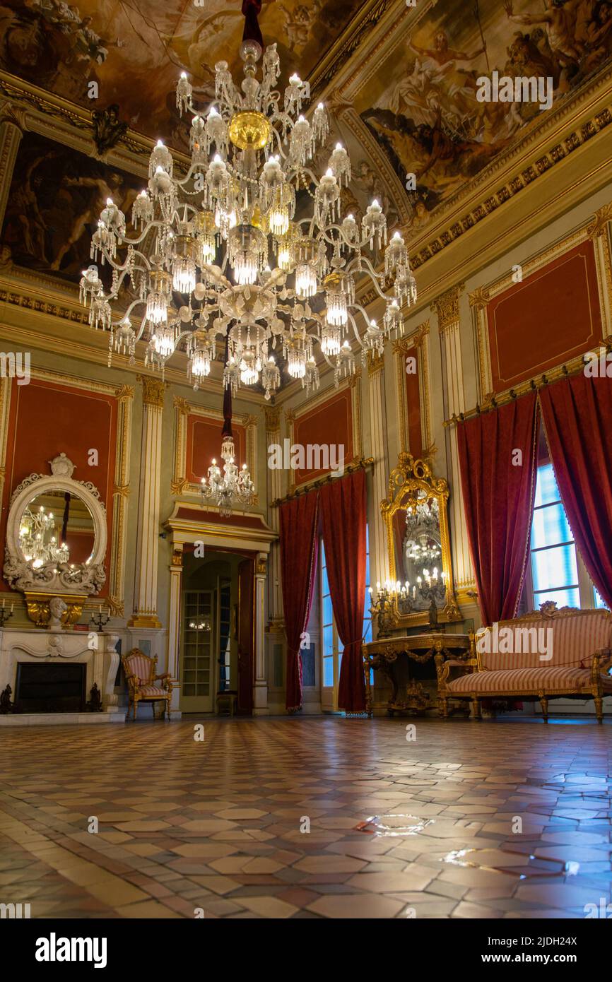 Elegant hall at Casa Castellarnau, Tarragona, Spain Stock Photo