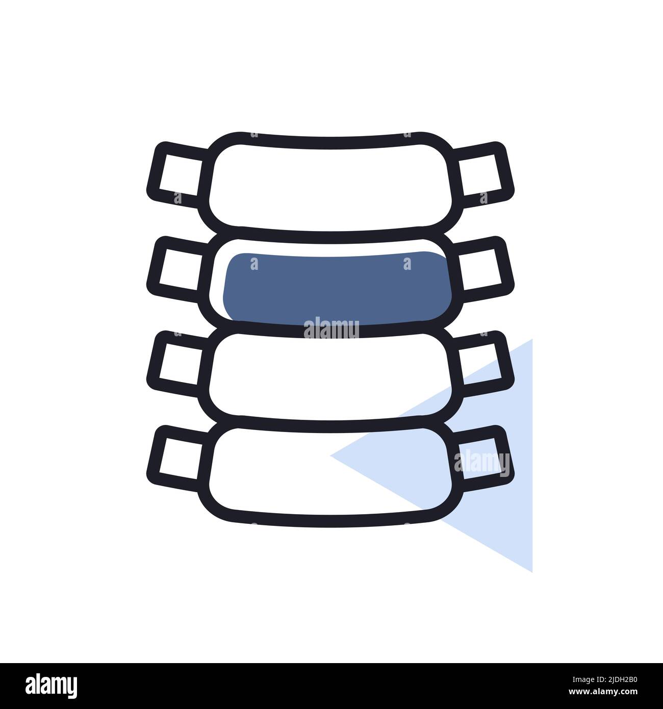 Ribs vector icon food meat. Barbecue and bbq grill sign. Graph symbol ...