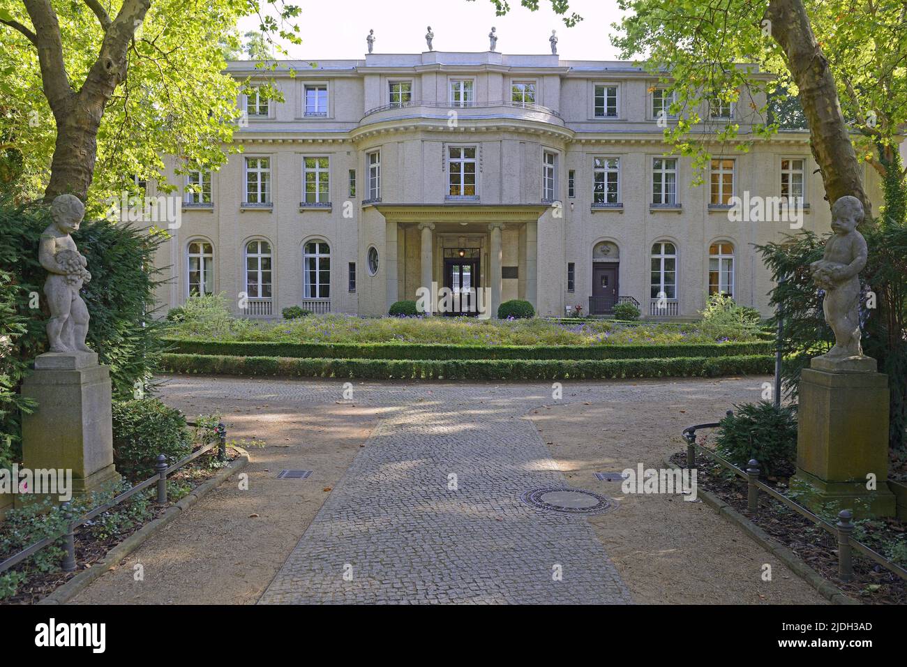 The villa Am Grossen Wannsee, Wannsee Conference, Germany, Berlin Stock Photo