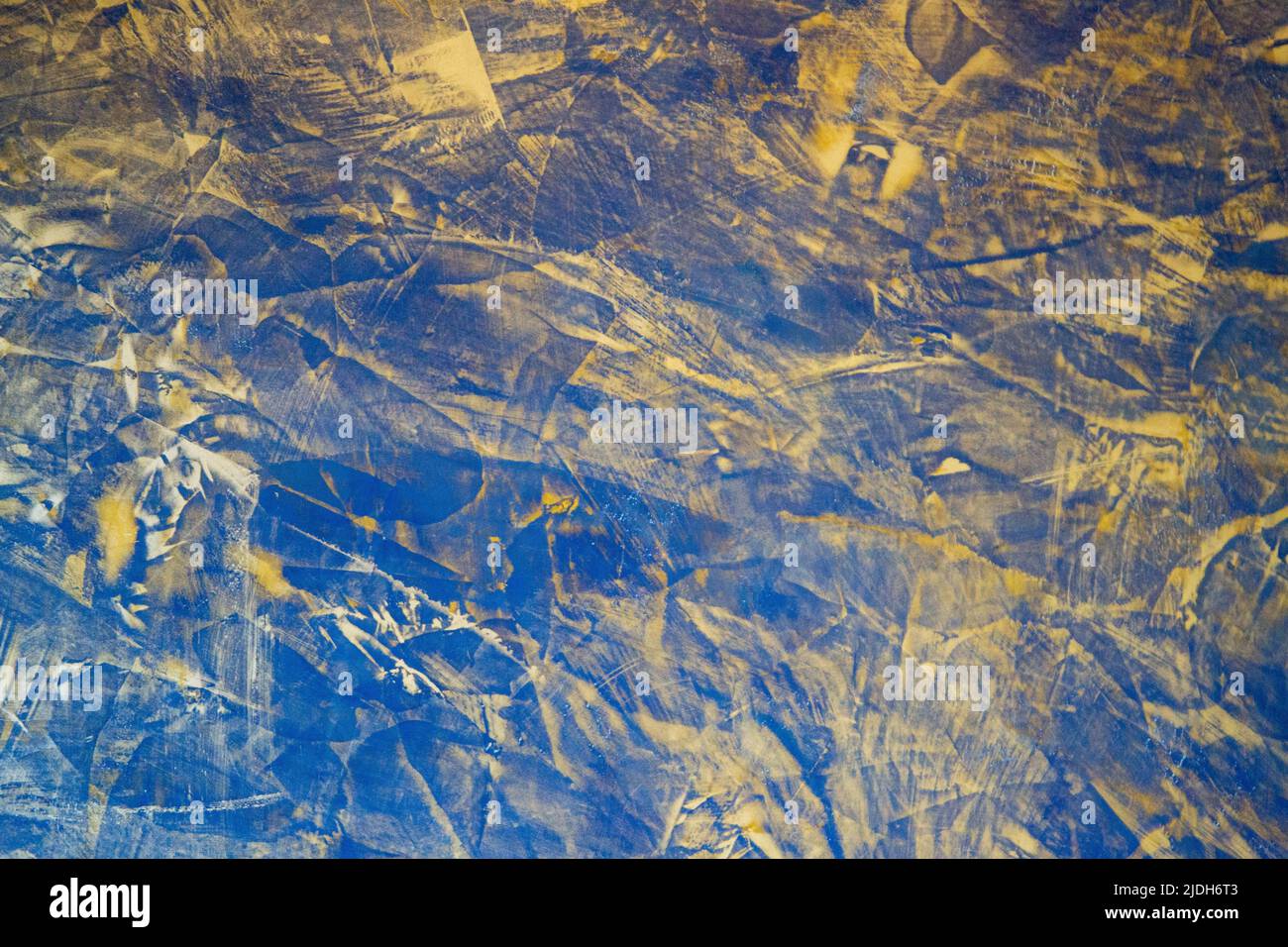 High quality wall design with spatula technique Stock Photo