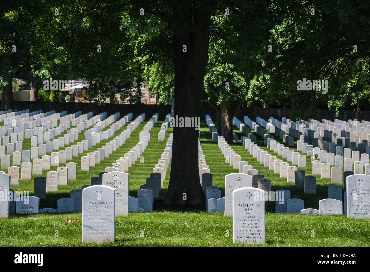 Zachary Taylor National Cemetery Louisville, Kentucky Stock Photo Alamy