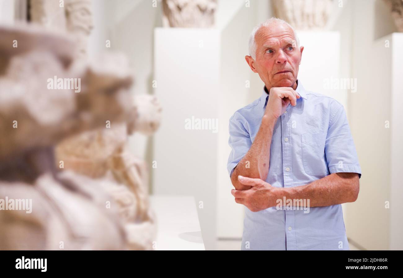 One mature older man hi-res stock photography and images - Alamy
