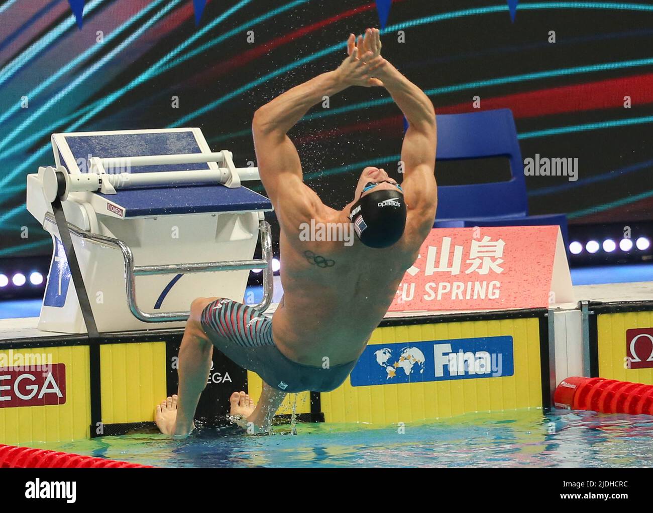Ryan Murphy of USA, Men 100 M Backstroke during the 20 Th FINA World