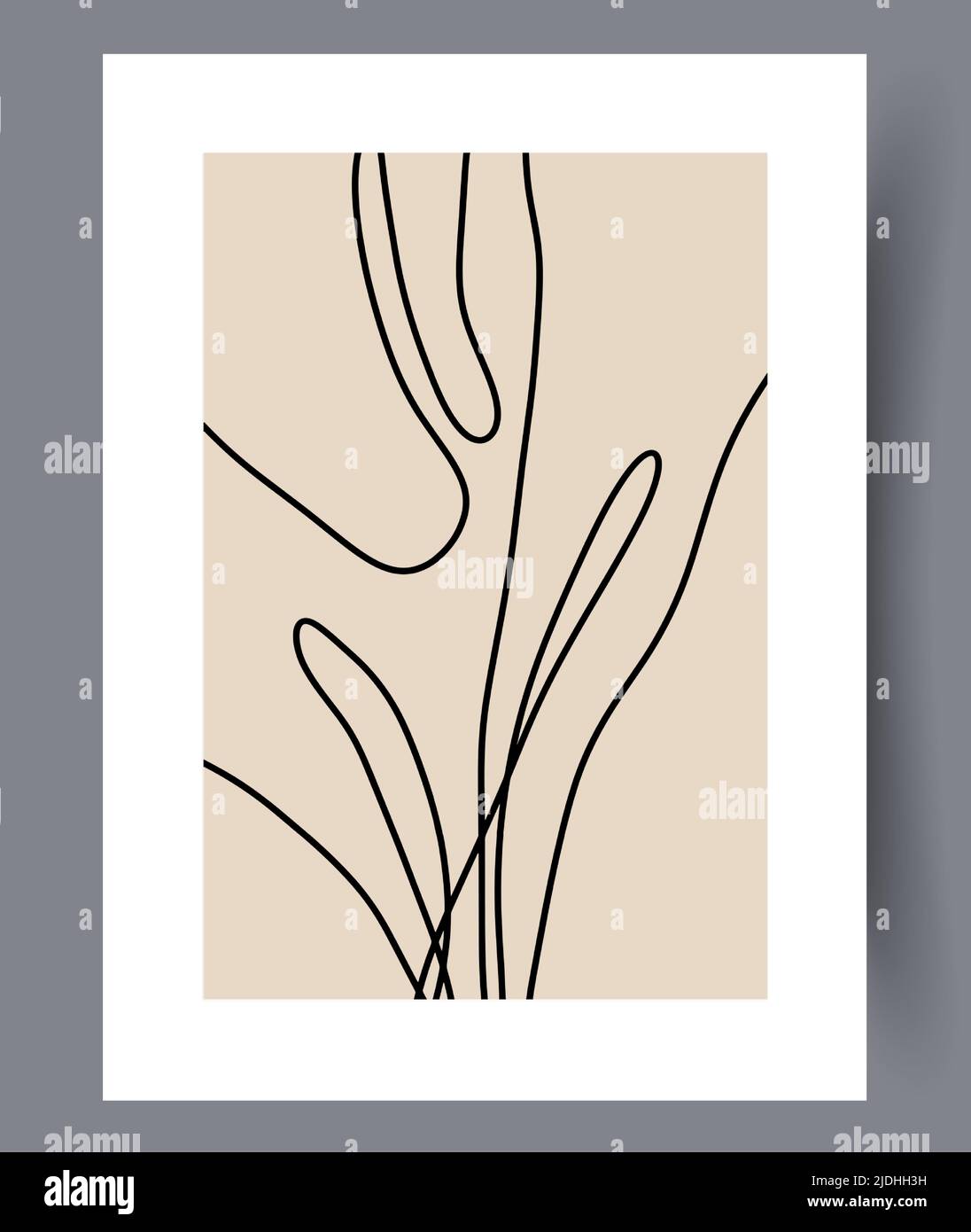 Modern printable artworks for interior designs Stock Vector Image &amp; Art ...