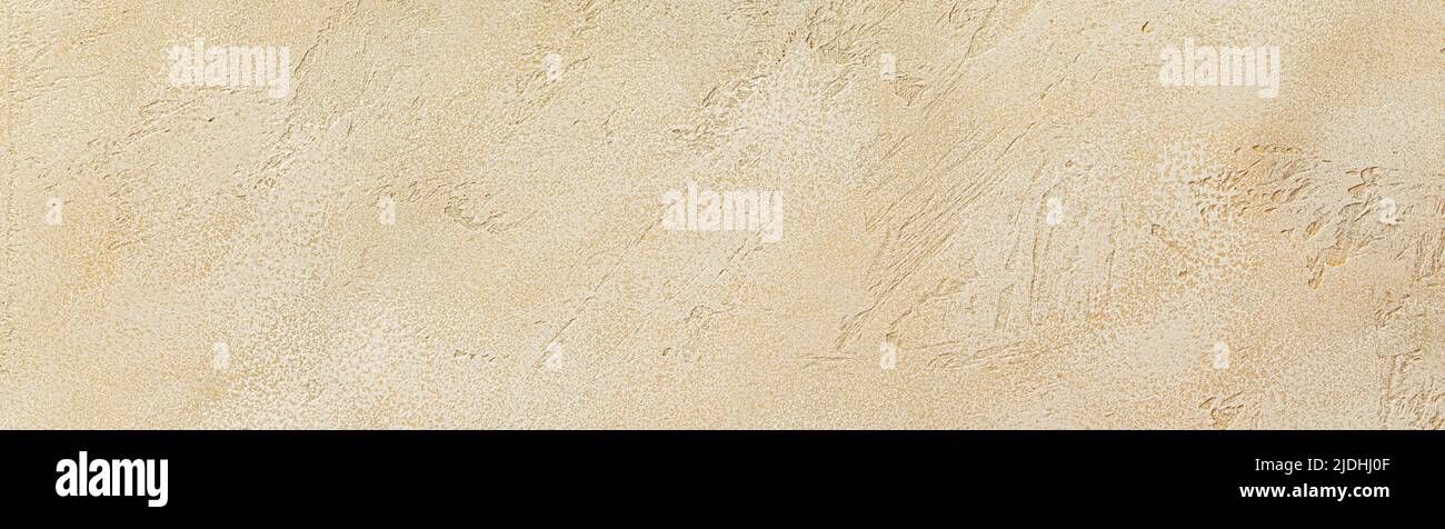 Sand color seamless stone texture for header banner. Beige plaster ...