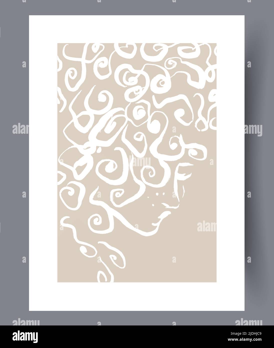 Modern printable artworks for interior designs Stock Vector Image &amp; Art ...