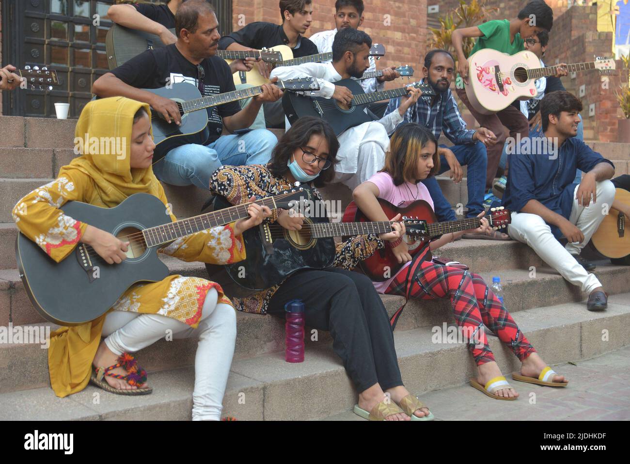 Lahore, Punjab, Pakistan. 20th June, 2022. Pakistani famous Civil award