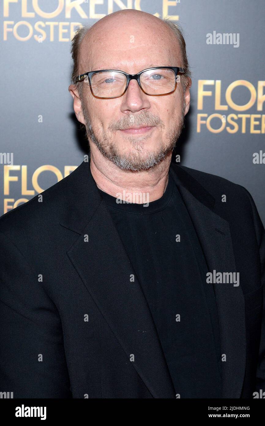New York, USA. 09th Aug, 2016. Paul Haggis attends the 'Florence Foster Jenkins' New York premiere at the AMC Loews Lincoln Square 13 in New York, NY, on August 9, 2016. (Photo by Anthony Behar) *** Please Use Credit from Credit Field *** Credit: Sipa USA/Alamy Live News Stock Photo