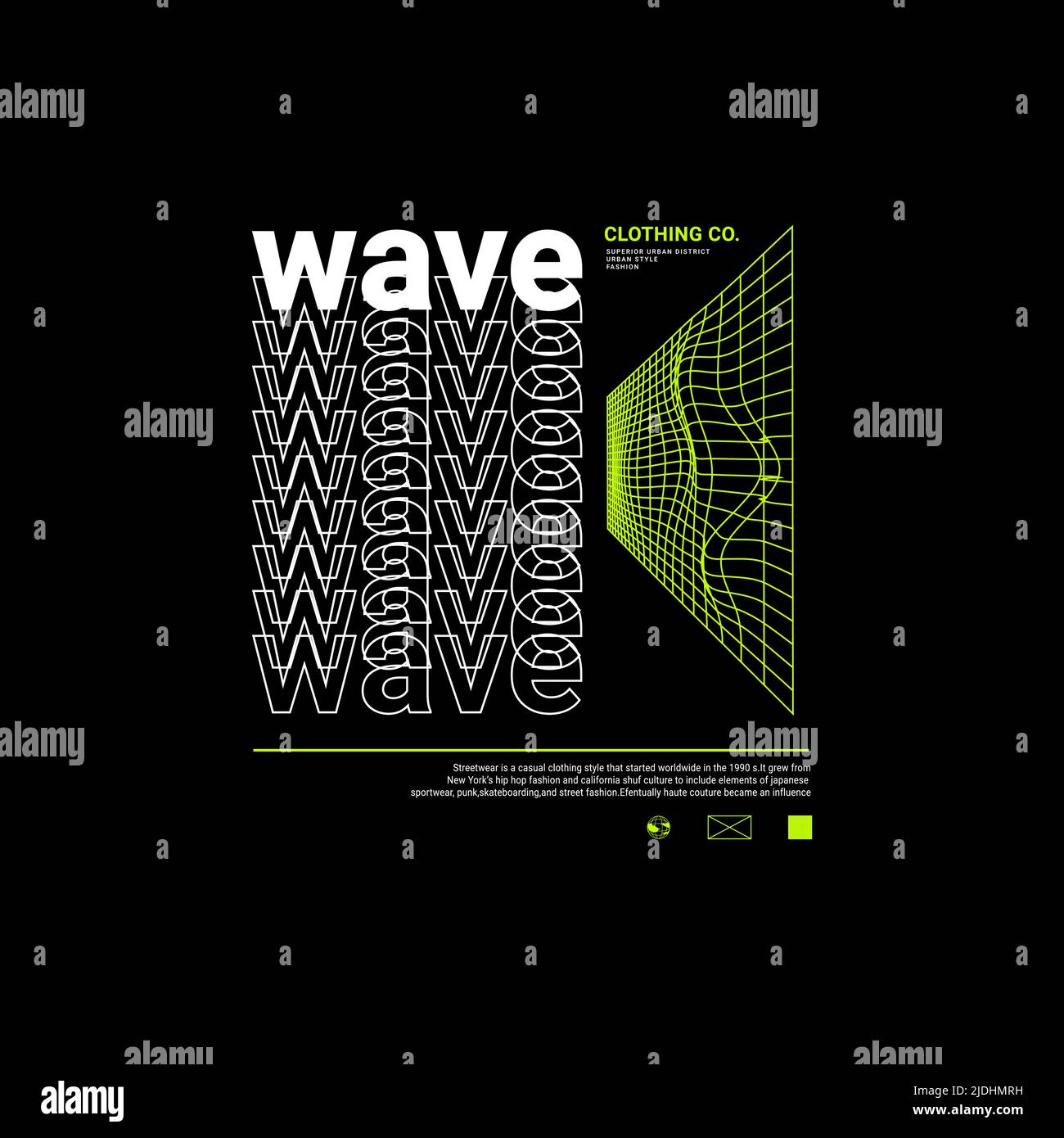 Wave Write Templates and others Stock Vector Images - Alamy