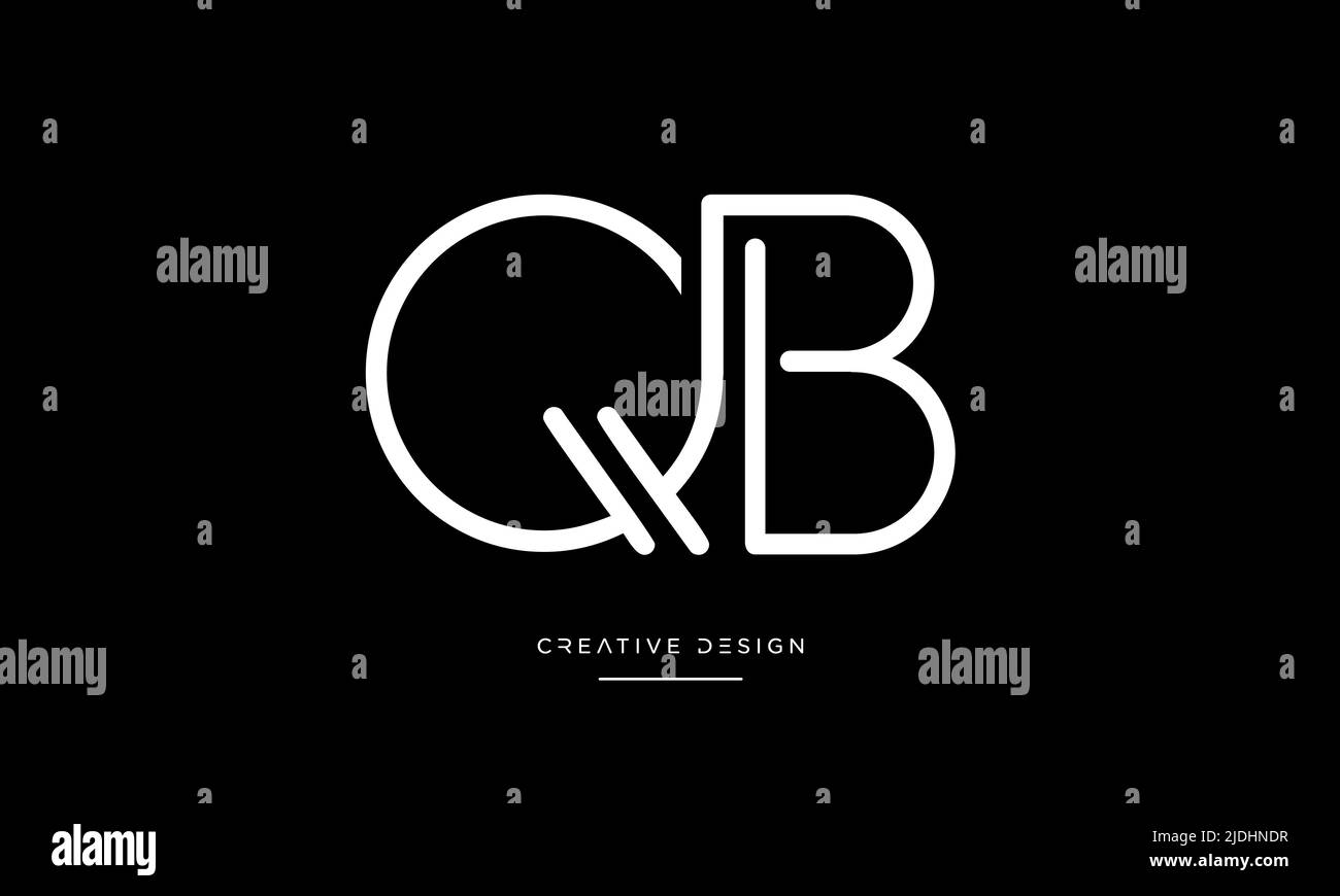 Alphabet Letters QB, BQ, Q or B Abstract Icon Logo Monogram Stock Vector Image & Art Alamy