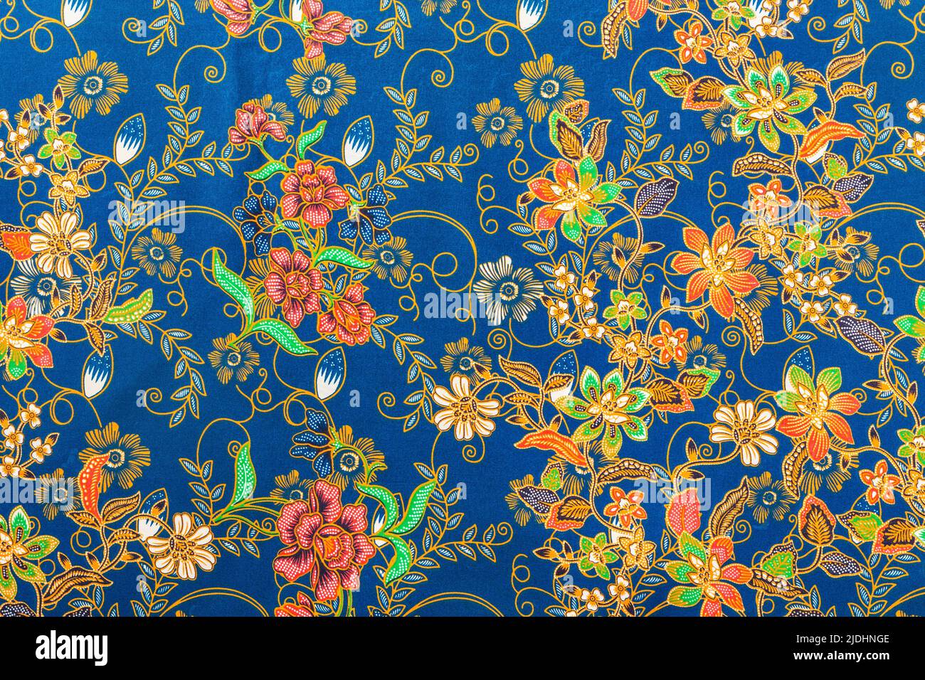 The Batik sarong pattern background in Thailand, traditional batik ...