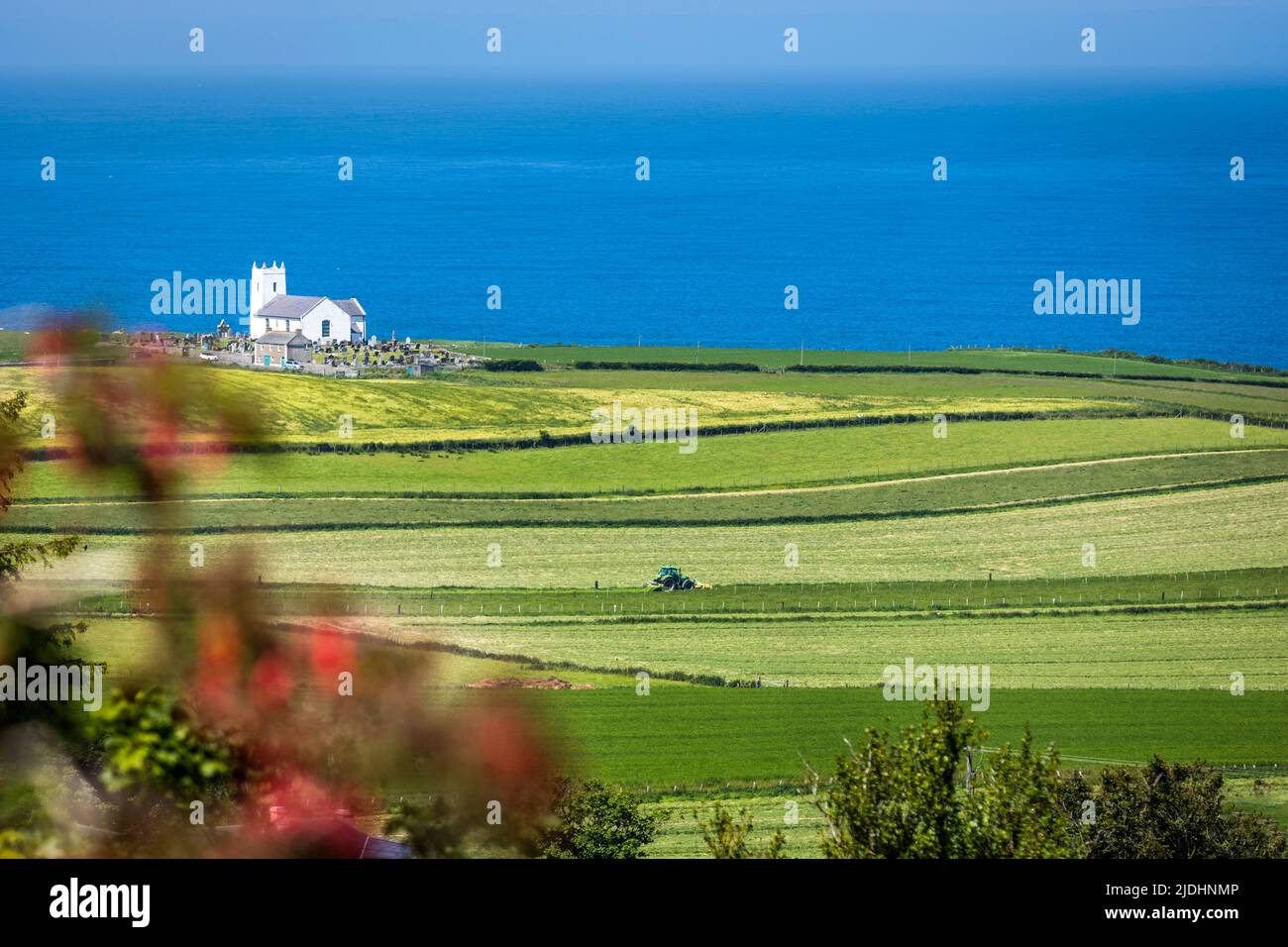 Ballintoy on the north Antrim coast, Northern Ireland Stock Photo Alamy