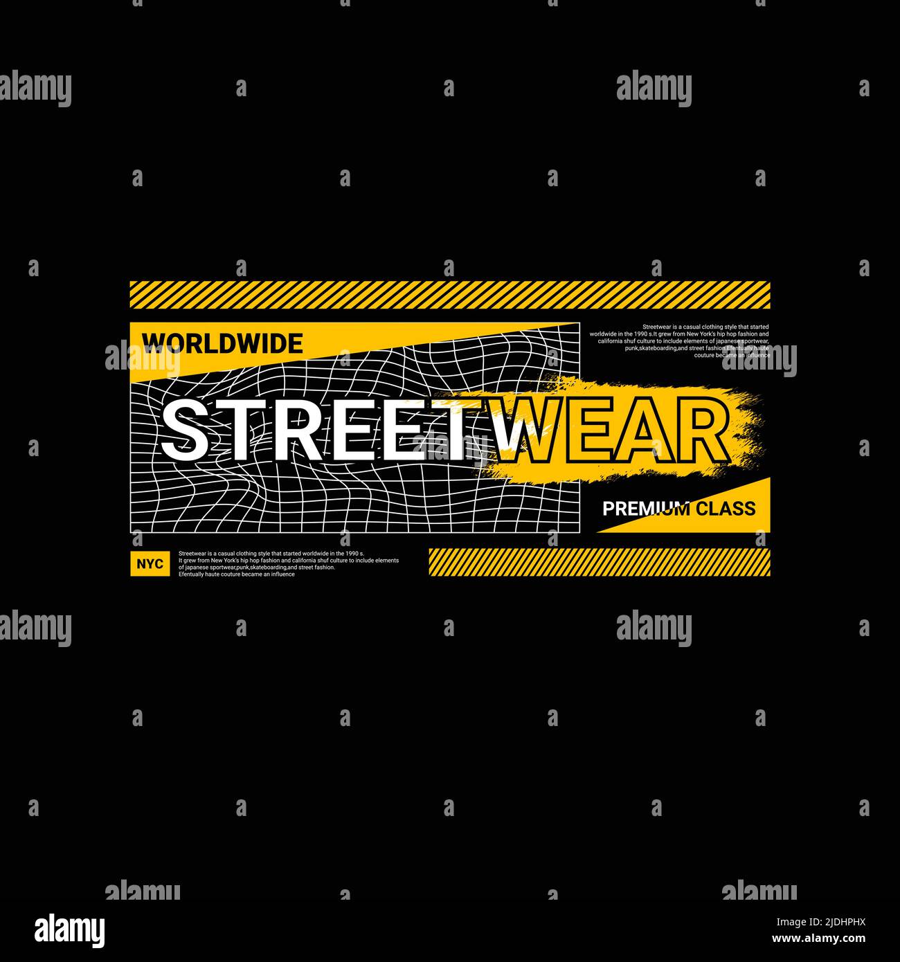 Premium Vector  Streetwear urban fashion template for printing