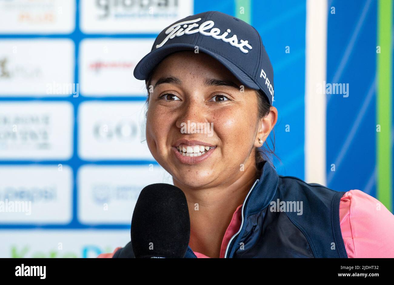 Beroun, Czech Republic. 21st June, 2022. Czech professional golfer