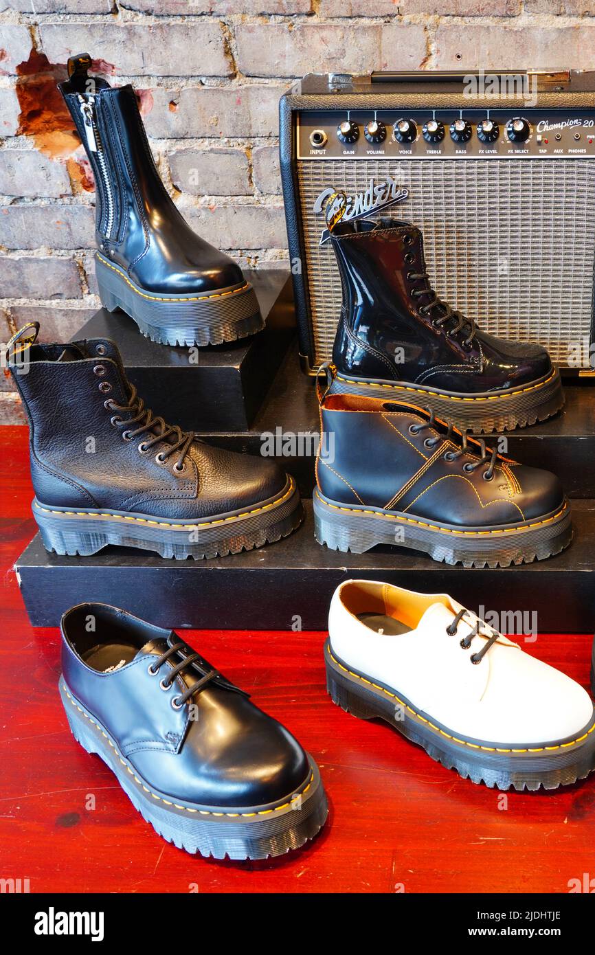 Doc martens design hi-res stock photography and images - Alamy