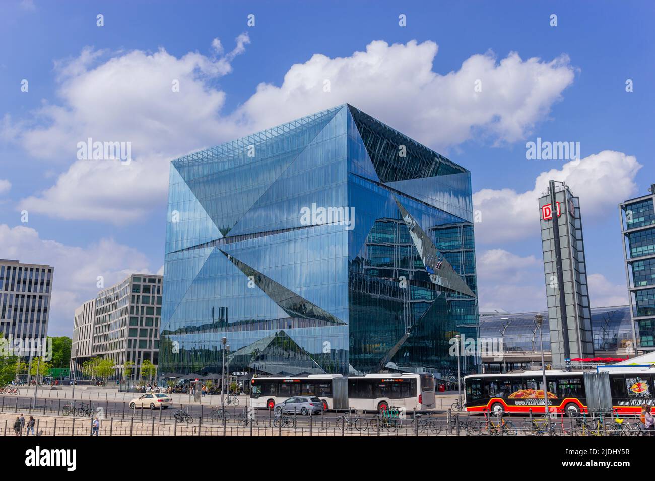 Berlin, Germany - May 05, 2022: View of the modern and architectural ...