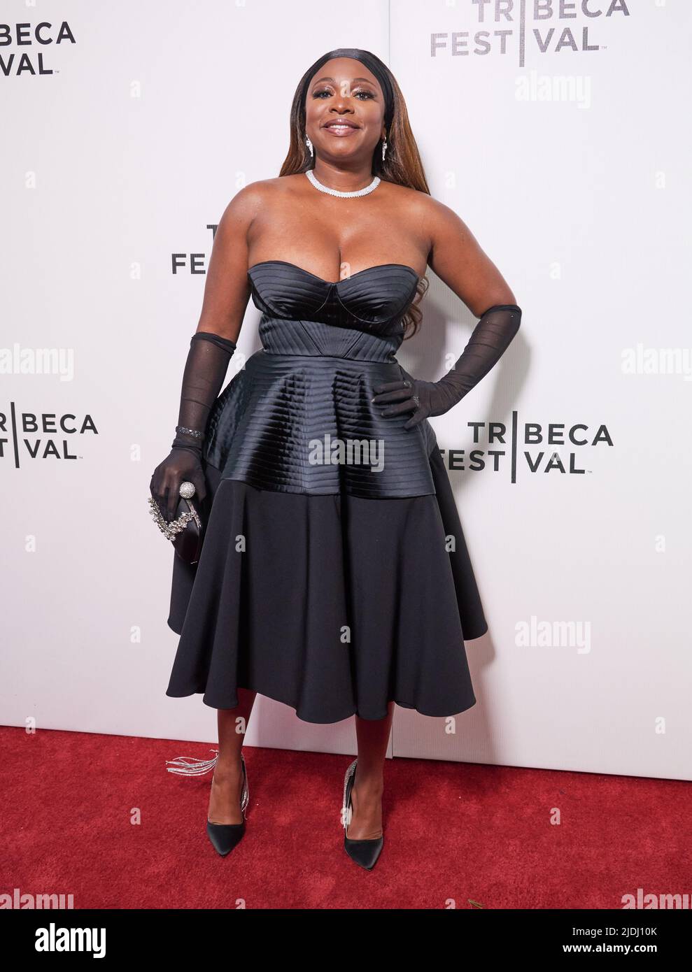 NEW YORK, NY, USA - JUNE 11, 2022: Naturi Naughton attends the premiere