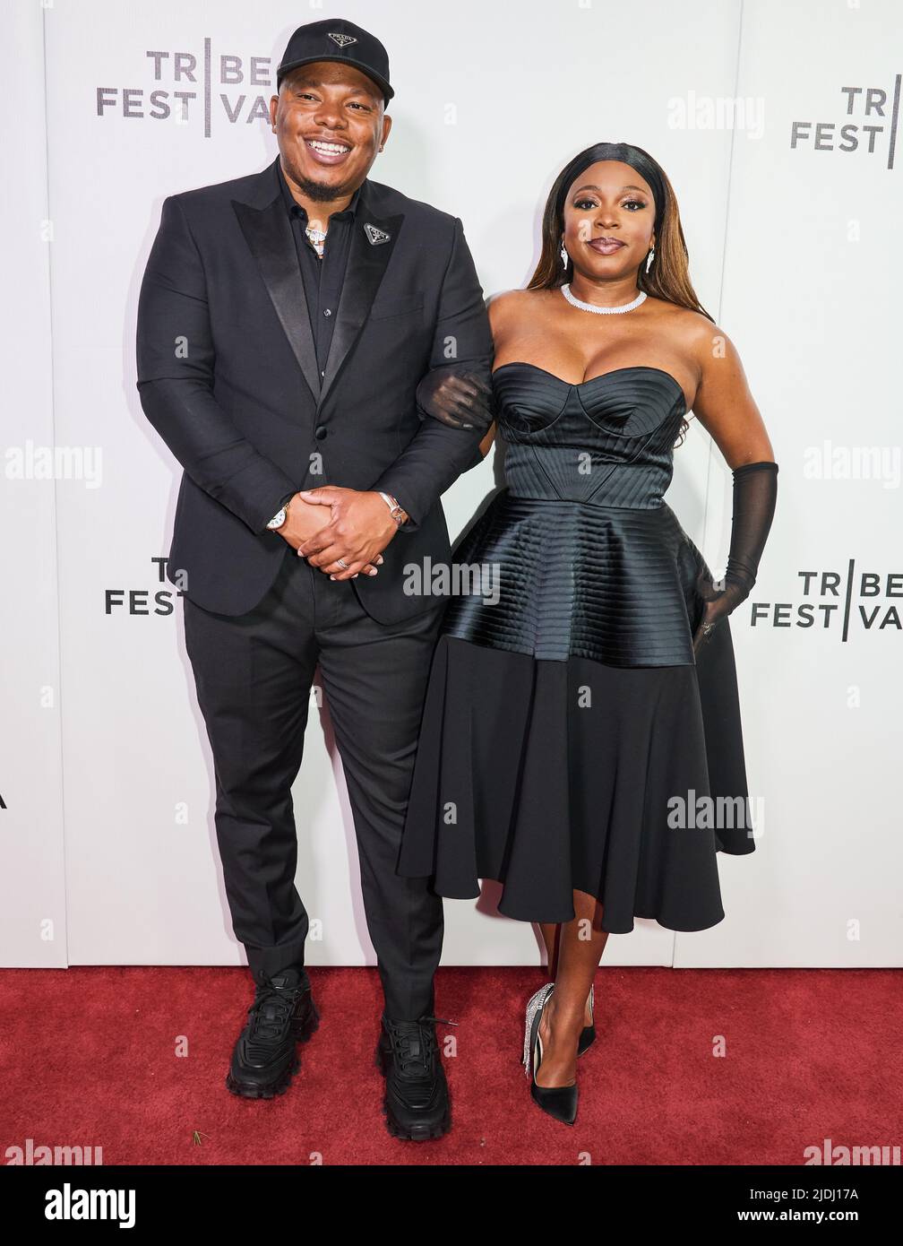 NEW YORK, NY, USA - JUNE 11, 2022: Two Lewis and Naturi Naughton attend