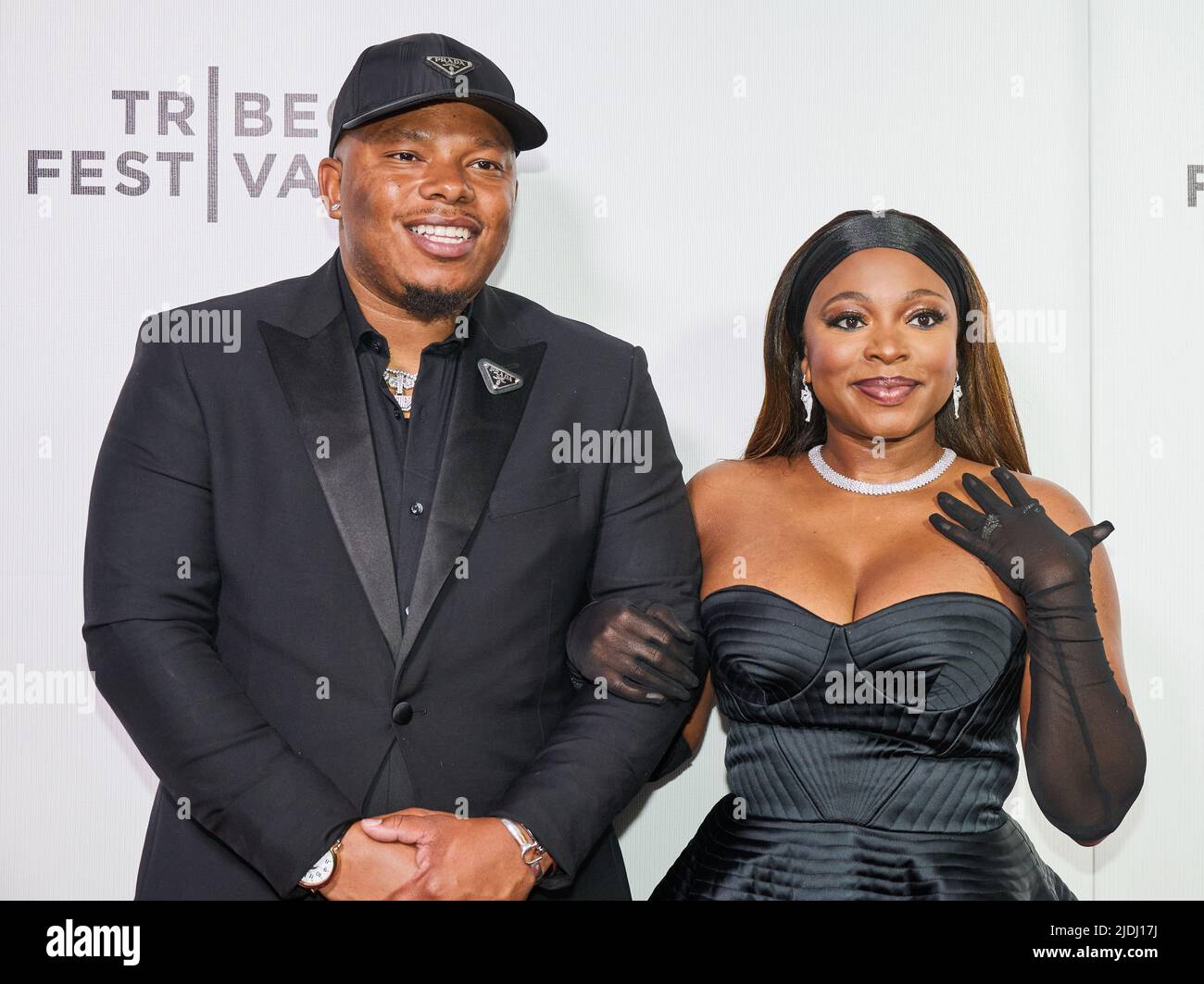 NEW YORK, NY, USA - JUNE 11, 2022: Two Lewis and Naturi Naughton attend