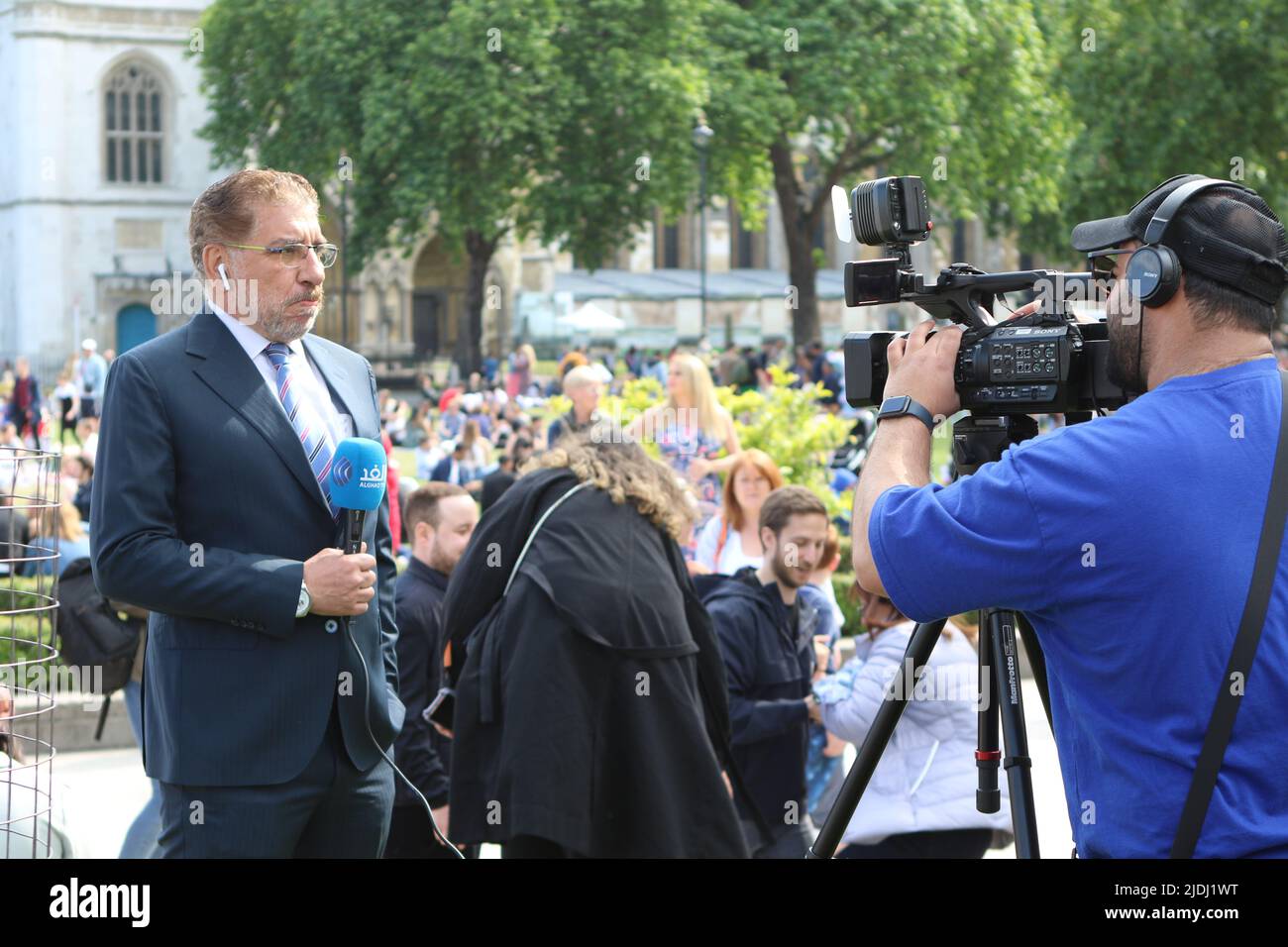 Arabic broadcaster provides coverage on the Queen's Diamond Jubilee