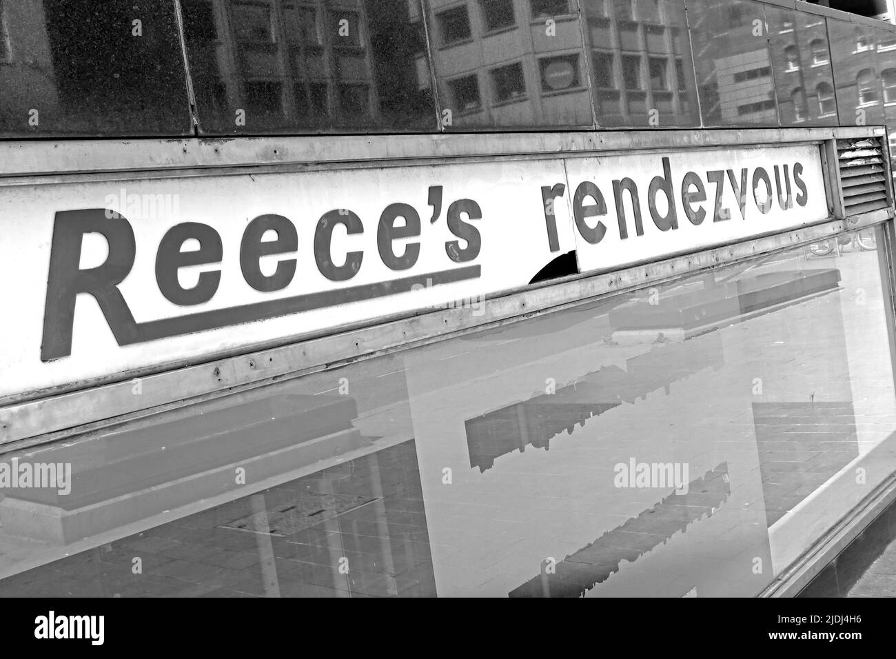BW Liverpool Reeces Rendezvous cafe, Tithebarn St, Liverpool, Merseyside, England, UK, L2 2NZ Stock Photo