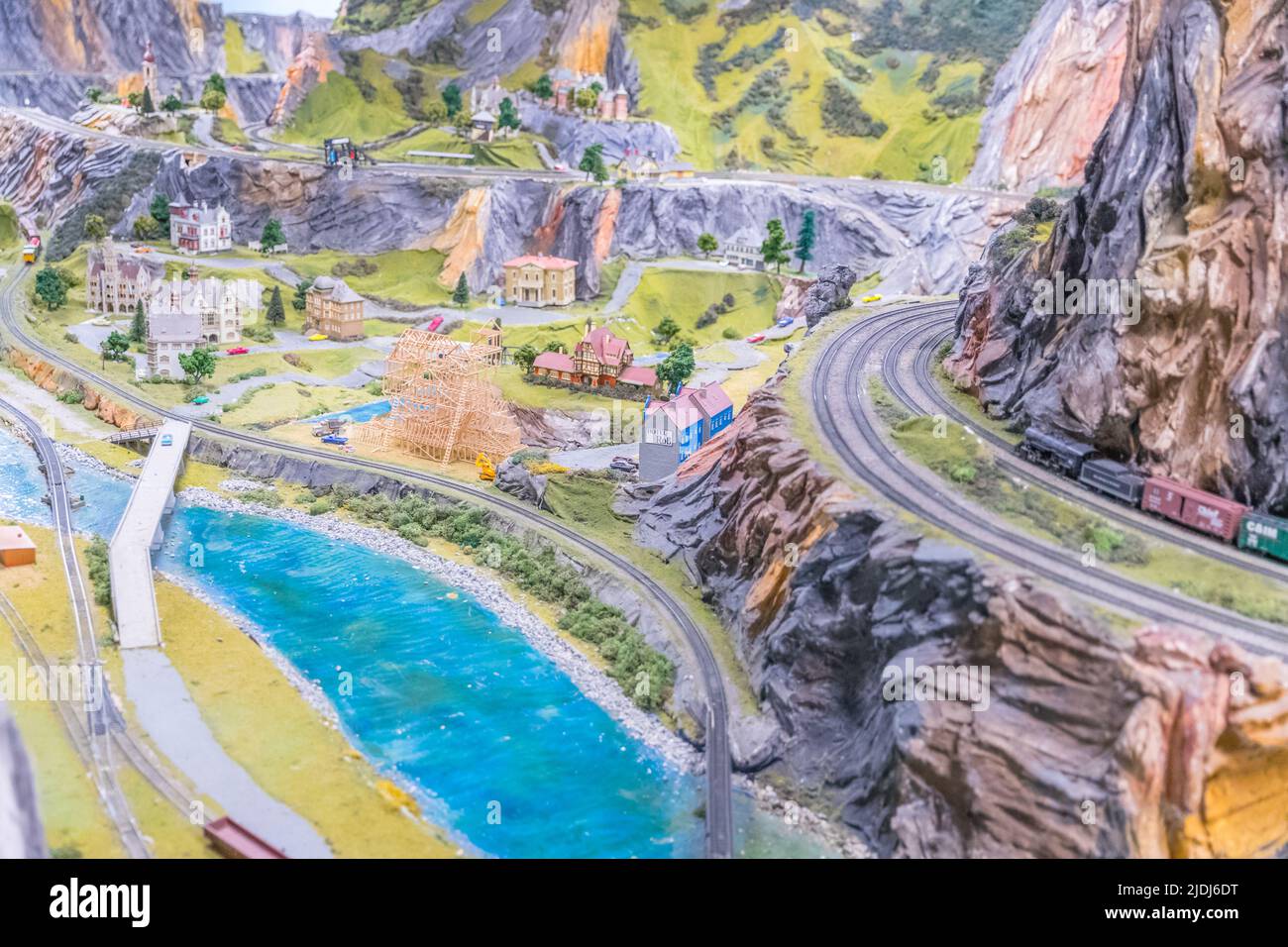 Flemington, NJ, United States. April 24, 2022 Northlandz is a model