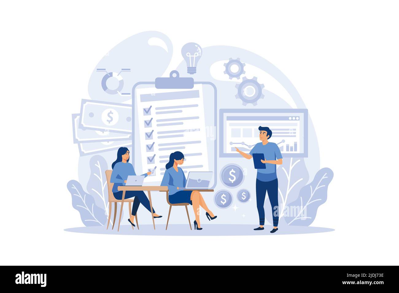 Business Character Stock Photo