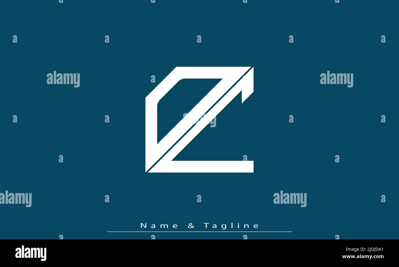 Alphabet letters Initials Monogram logo DC , CD Stock Vector