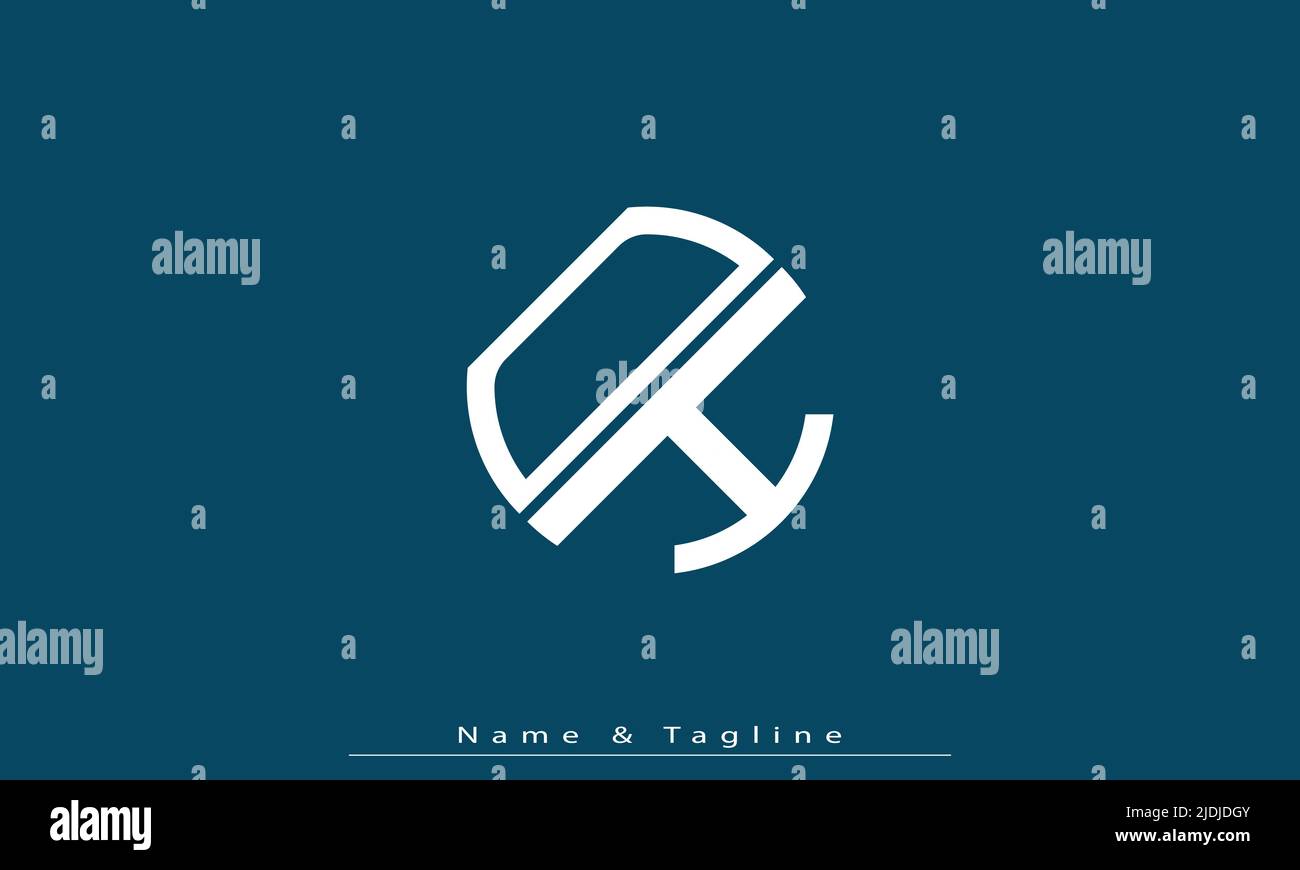 Alphabet letters Initials Monogram logo DH , HD Stock Vector Image ...