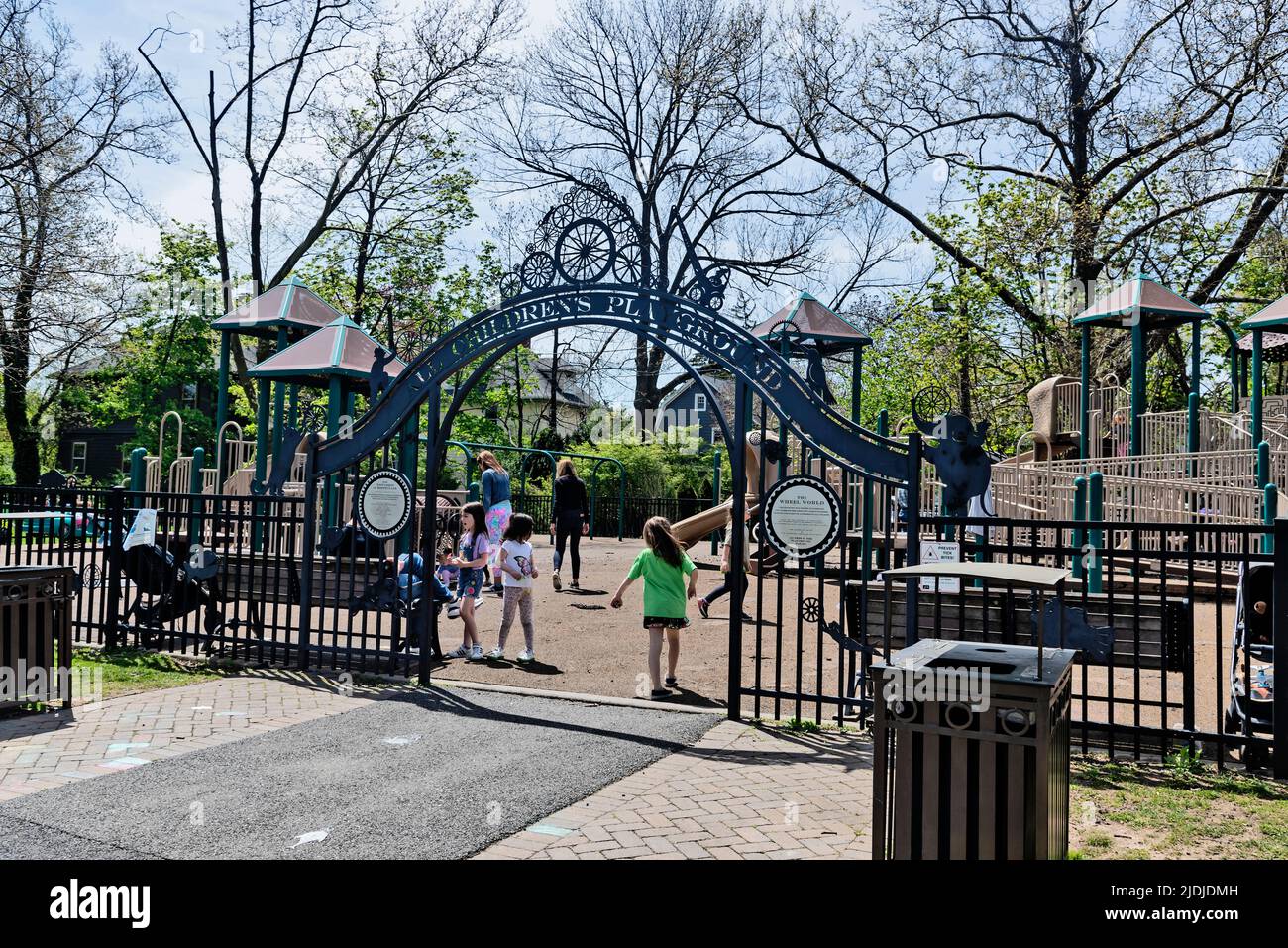 Children playground, Edgemont Park , Montclair, New Jersey, United