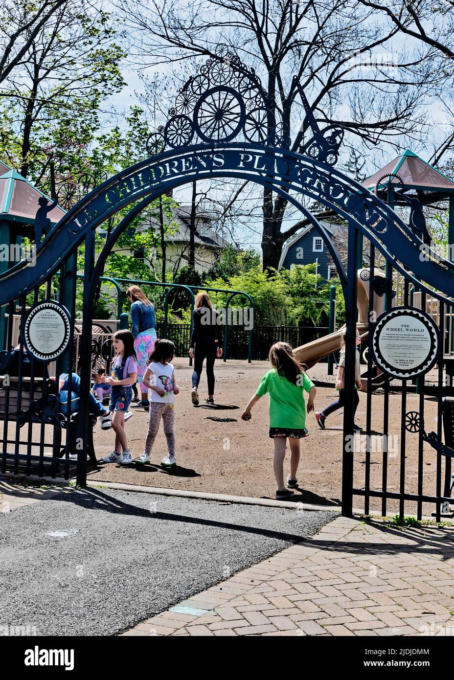 Children playground, Edgemont Park , Montclair, New Jersey, United