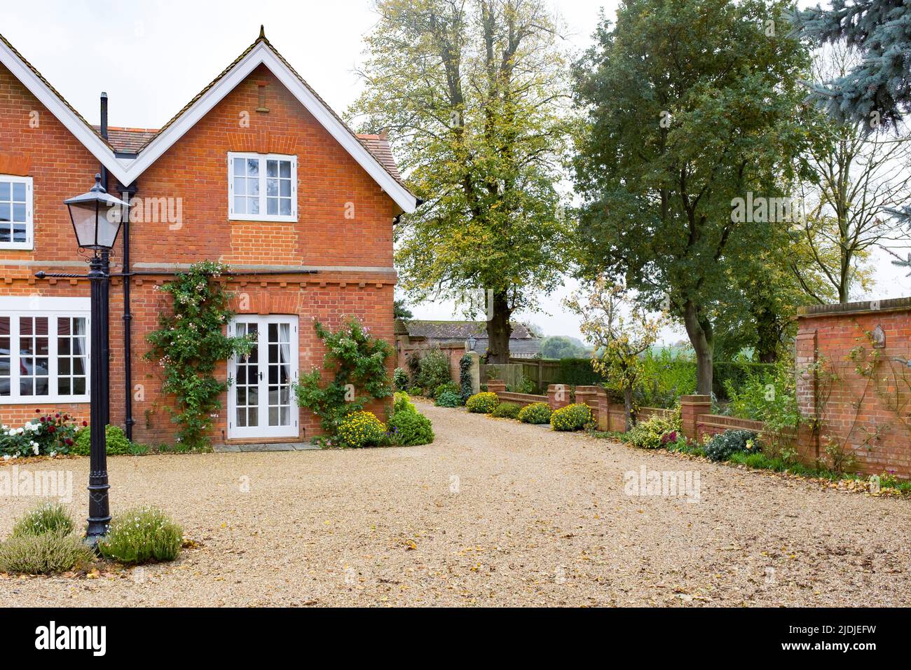 English house, a home in England, UK Stock Photo