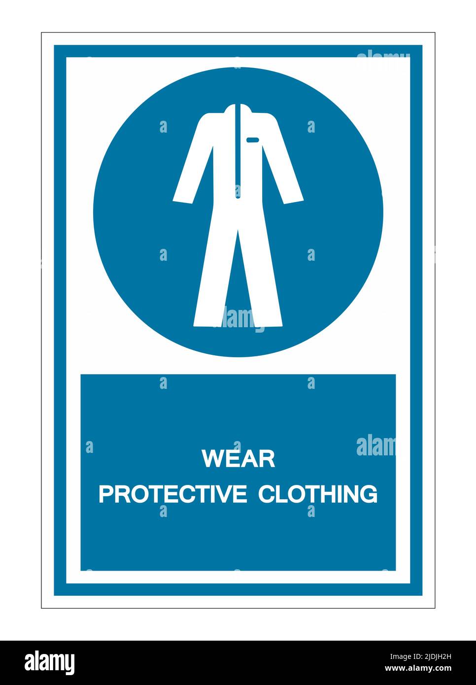 Protective clothing must be worn sign hi-res stock photography and images -  Alamy