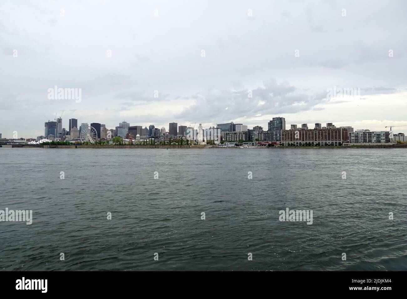 panoramic view, downtown, Montreal, Quebec province, Canada, North America Stock Photo