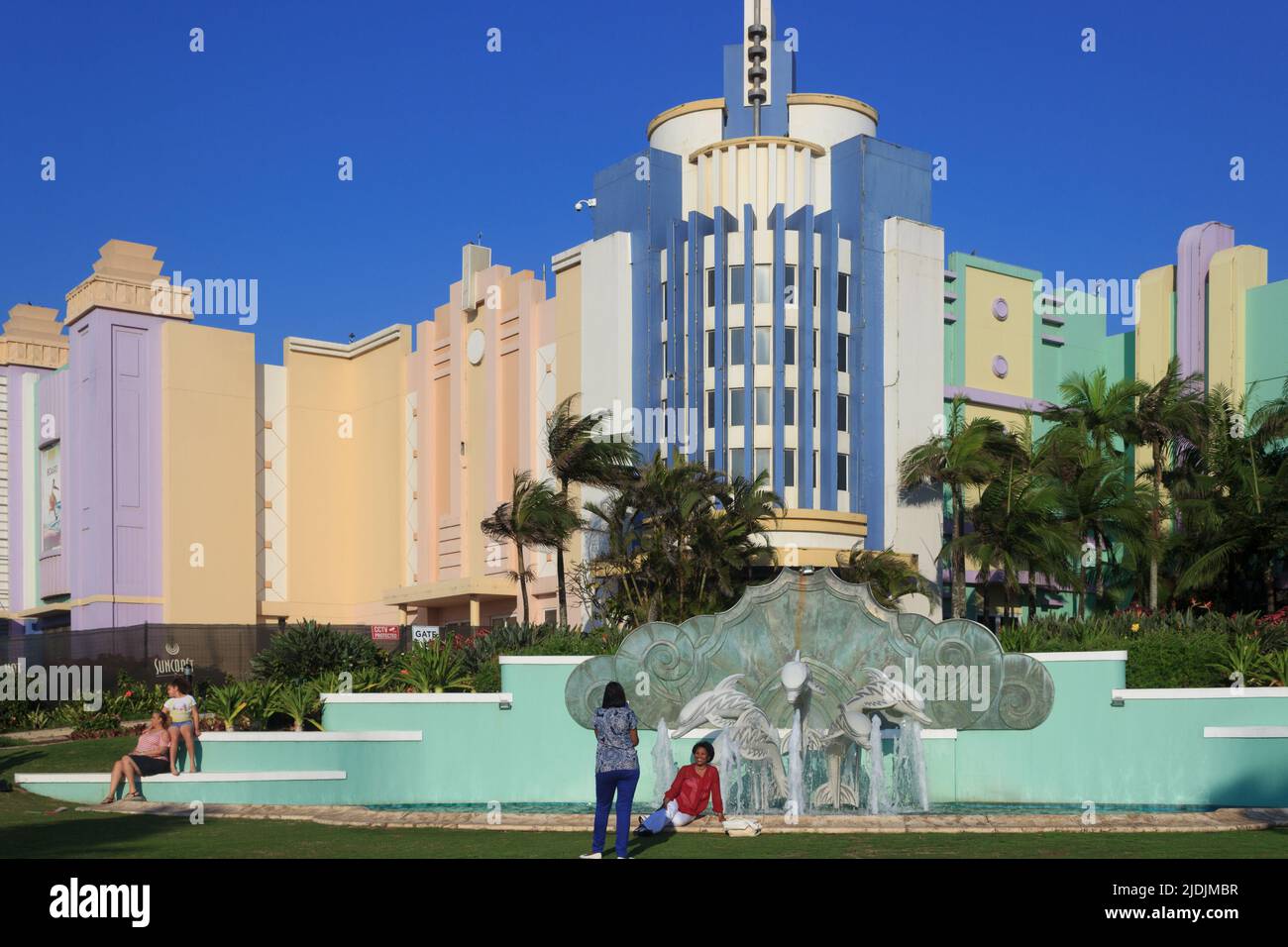 Art Deco Building, Durban, South Africa Stock Photo Alamy