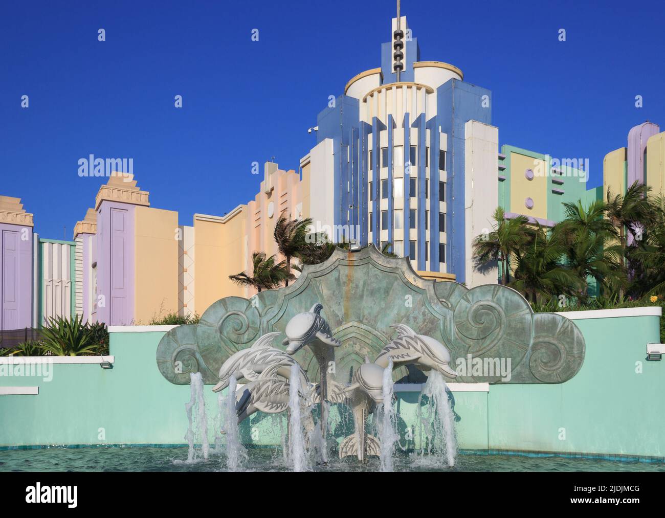Art Deco building, Durban, South Africa Stock Photo Alamy