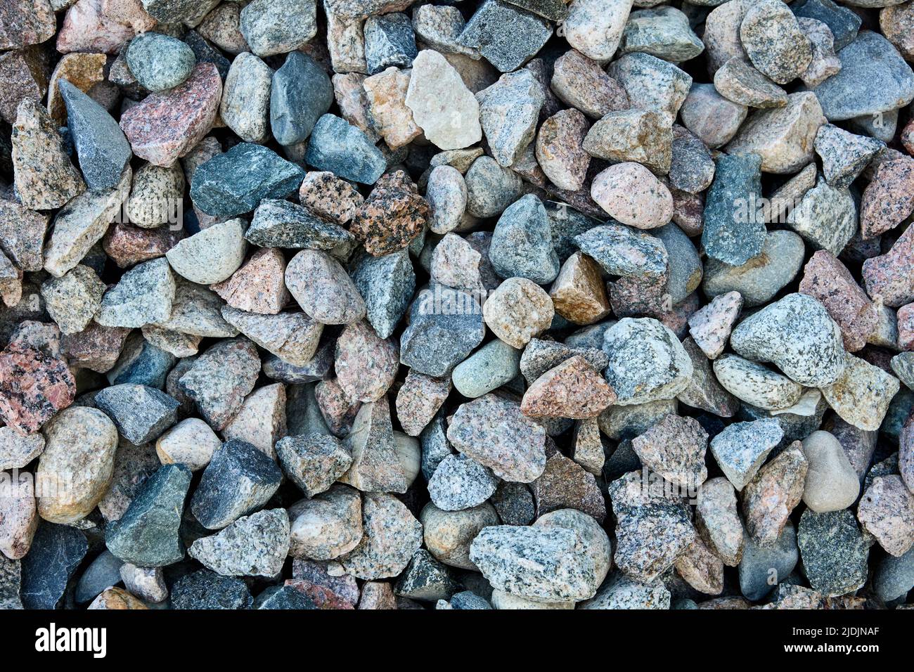 Texture surface with gravel or crushed stone for backdrop. Stock Photo