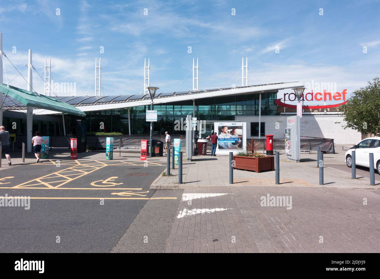 Roadchef third largest Motorway services provider in England Stock Photo